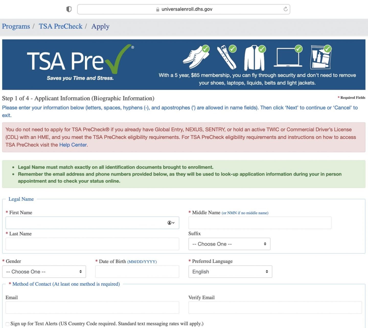 Tsa Precheck Application Guide: Simplify Your Travel